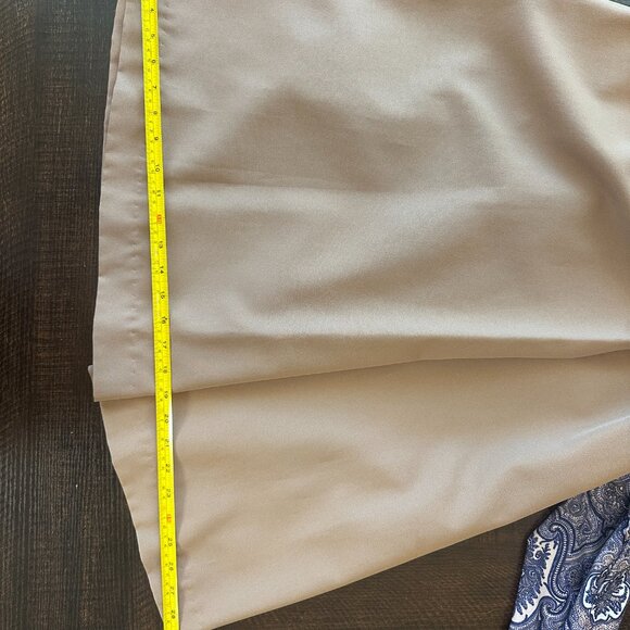 Vintage Paul Alfred Blue Tan Paisley Two Piece Suit Set Size 12 - Picture 13 of 13